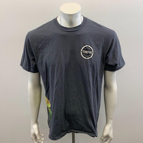 American Apparel Men's Grey A World Thrive of Wond - Picture 1 of 6